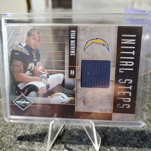 2010 Limited Initial Steps Jerseys #19 Ryan Mathews 49/99 - Picture 4 of 4