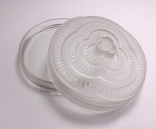 RARE R. LALIQUE "BAYONNE " BOX CANDY DISH BOWL CRYSTAL CIRCA 1939, MODEL #103