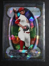 2019 Bowman Chrome #BS-17 Genesis Cabrera Sterling Atomic Refractor Card 147/150