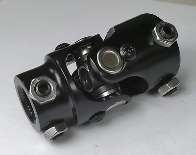 NEW 3/4-30 Spline X 1'' DD BLACK Coated Steering Universal Steering U Joint