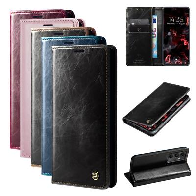 Handy Hülle für Samsung Galaxy A55 5G Klapphülle Case Displayglas RFID Magneten