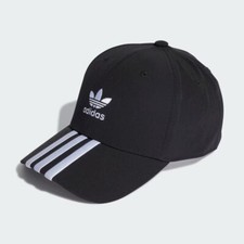 CAPPELLO ADIDAS Originals BERRETTO BASEBALL CLASS TREFOIL NERO BLACK IT7617