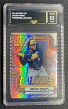 2024 Bowman's Best Jackson Chourio #BB-21 Ballers RC Brewers