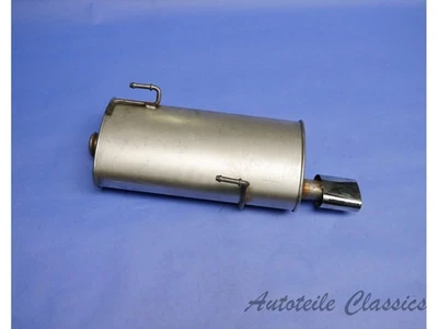 MTS Endtopf NEU für Peugeot 206 2.0 16V S16 + CC Cabrio Auspuff + Anbaut. - Bild 1 von 2