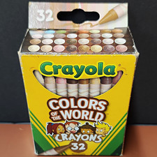Crayola Colors of the World Crayons Multicolor 32 Count Box MPN 123