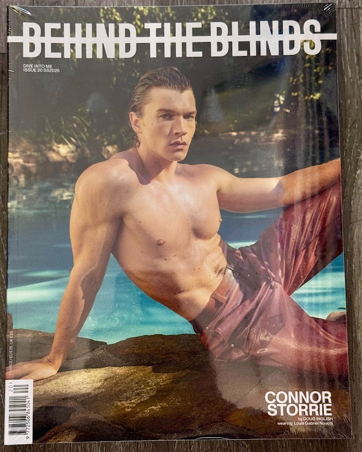 BEHIND THE BLIND MAGAZINE-ISSUE #20 - SPRING/SUMMER - CONNOR STORRIE - BRAND NEW