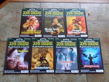 7 x John Sinclair Romane