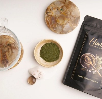  Super Greens Mischpulver Spirulina, Chlorella, Gerste & Weizengras HSF 