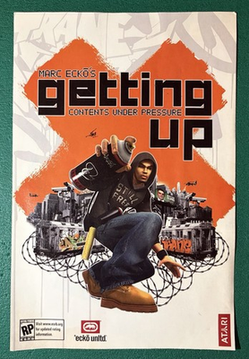 #ad 6 Page Promo Comic Marc Ecko#x27;s Getting Up Contents Under Pressure 2006 Atari $12.60