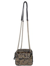 ZARA BASIC Borsa a tracolla Donna Borsa marrone-nero stile casual