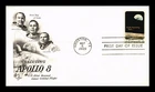 DR JIM STAMPS US COVER APOLLO 8 LOVELL ANDERS BORMAN SPACE FIRST DAY ISSUE