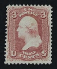 CKStamps: US Stamps Collection Scott#65 3c Washington Mint LH OG