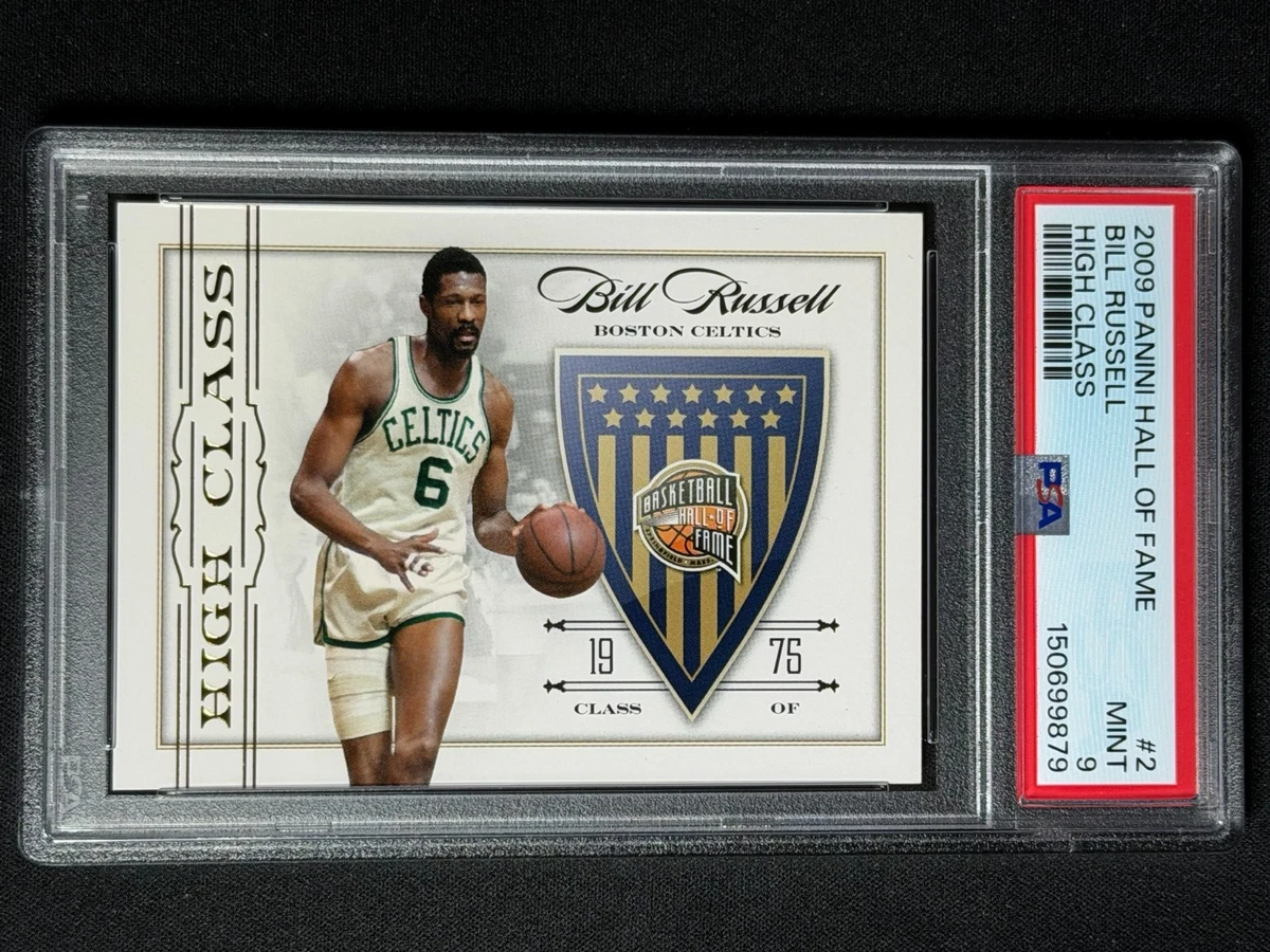 Bill Russell Basketball Serial Numbered Sports Trading Cards