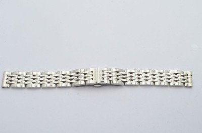 Longines Damen Stahl Armband Bracelet 14Mm Vintage Rar Stahl Master Collection