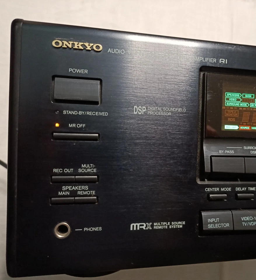 Onkyo TX-SV535 Dolby Pro-Logic Surround Receiver Stereo Tested Working - Image 2 of 4