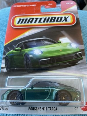 HTF Brand New 2026 Matchbox #49 the Porsche 911 Targa OAK GREEN!