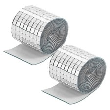 3920 Pcs Mirror Mosaic Tiles Peel and Stick Self Adhesive DIY Craft Squares