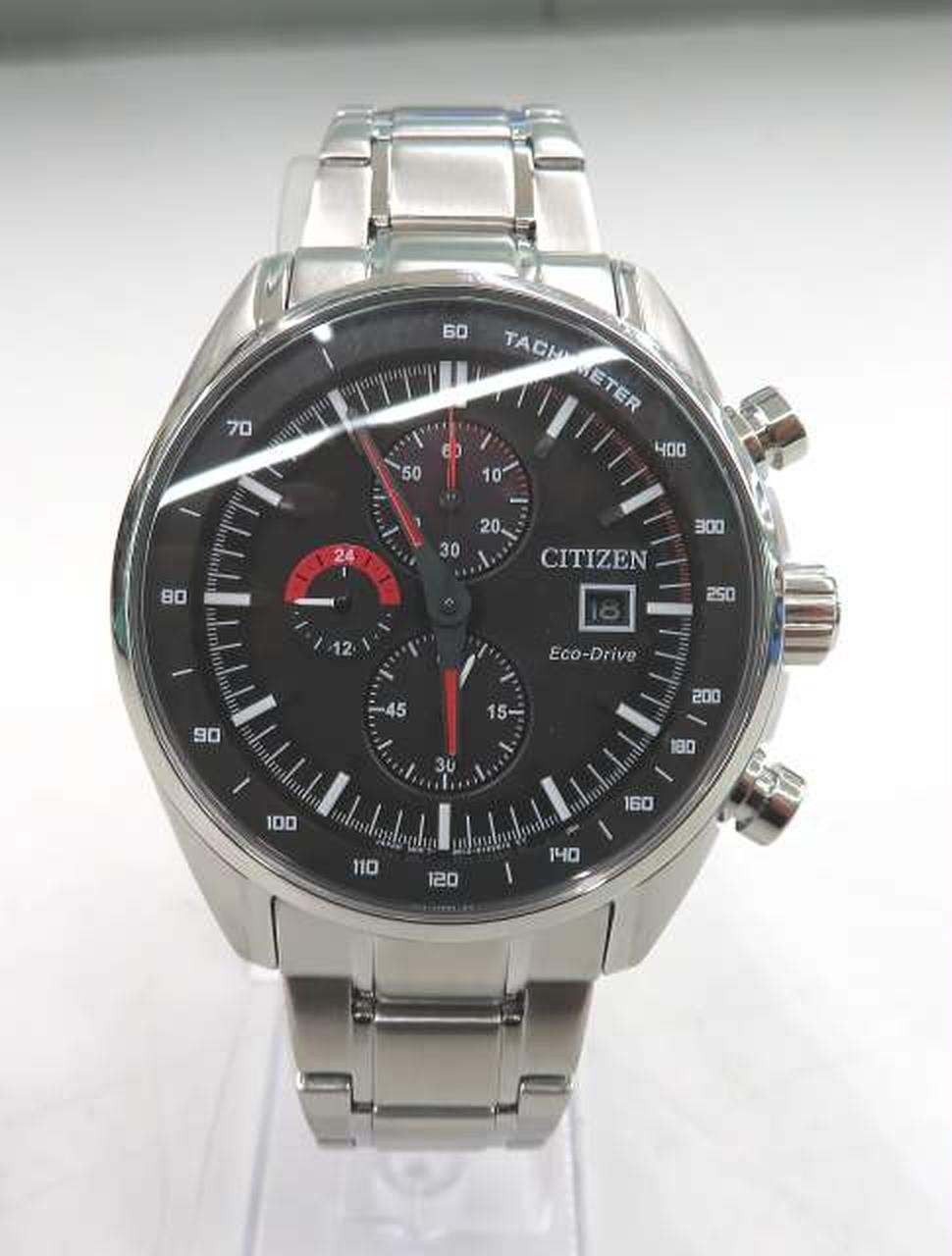 CITIZEN Eco-Drive B612 S104394 Overseas Stainless Steel Watch