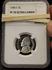 1988-S Jefferson Nickel Proof — photo from another recent sale