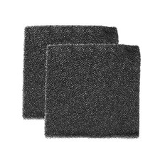2 Pcs 6" x 6" x 0.39" 30ppi Fan Replacement Filters Polyurethane Sponge Filter