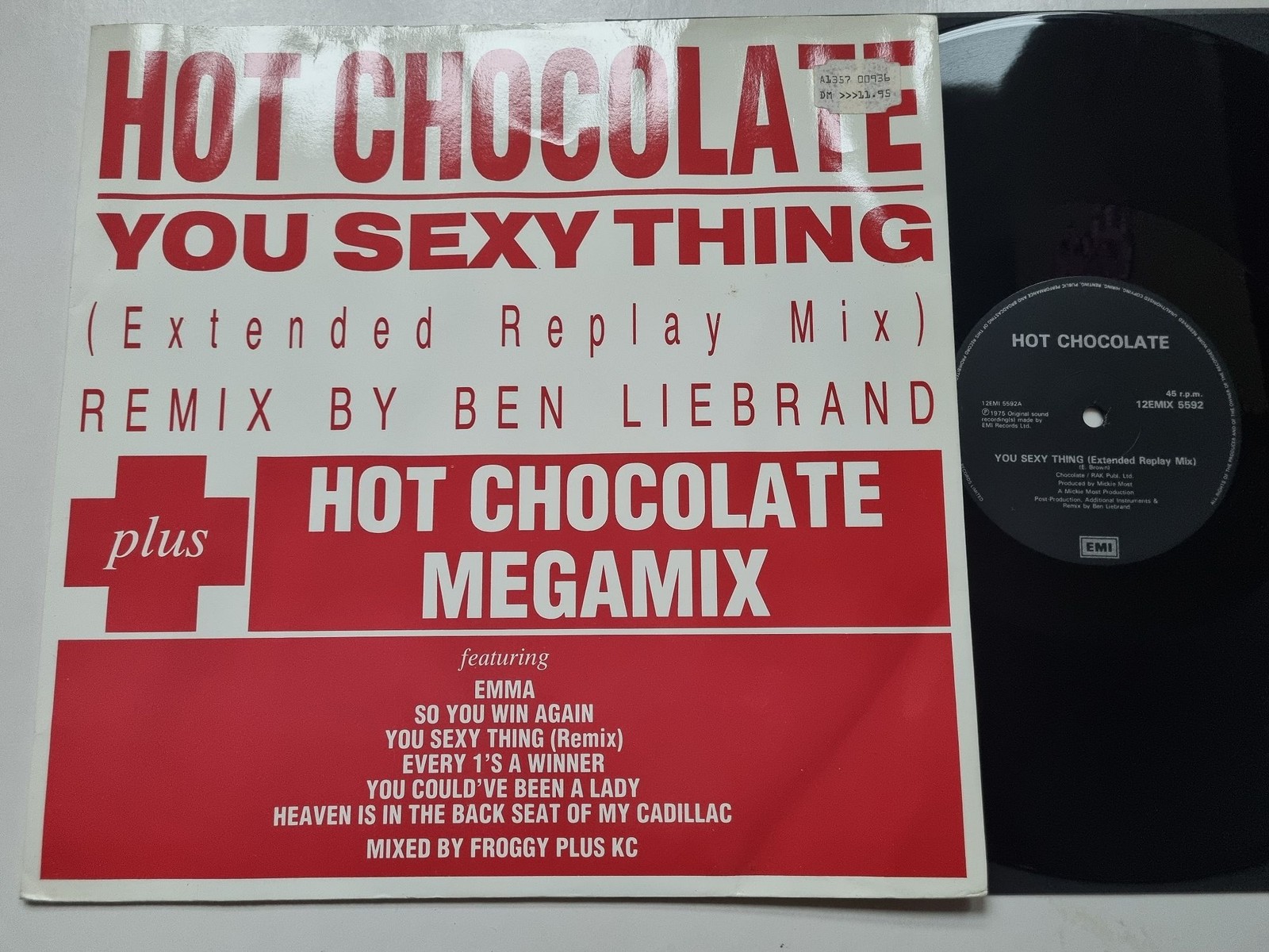 Hot Chocolate - You Sexy Thing (Extended Replay Mix) /Megamix 12'' Vinyl Maxi UK