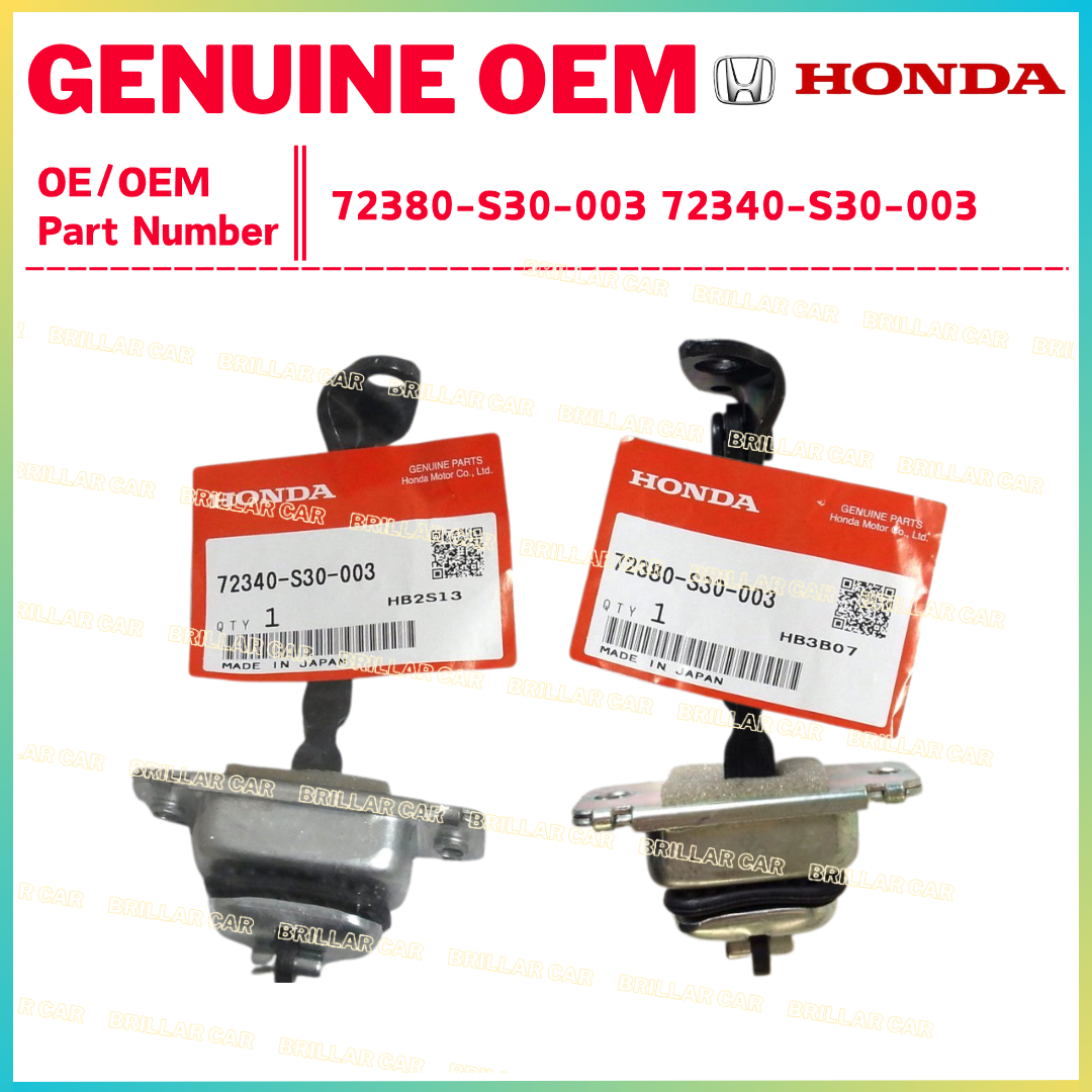 Honda OEM Door Checker Set LH RH S30-003 for S2000 2000-2006 AP1 AP2