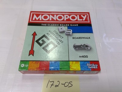 Hasbro Games Monopoly The Classic Board Game 2-8 Players 8+ Family New Sealed