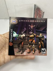 Quake III 3 Arena (Sega Dreamcast, 2000) Complete CIB - TESTED & Working !