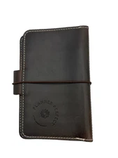Planner Perfect Leather Traveler's Notebook Out And About Pocketed Zippered