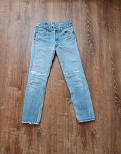 Vintage Levi's 501 26 X 26 Altered Distressed