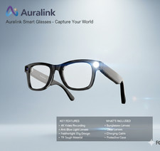 AI Smart Glasses Gradient Lenses Men Women 8MP Camera 4K HD Video Recorder