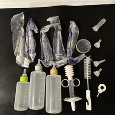 Assorted Puppy Kitten Bottle for Nursing, Newborn Small Animals Feeding Kit
