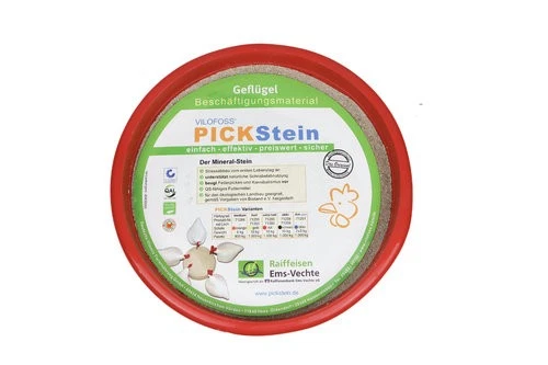 Vilofoss Pickstein extra hart, 10 kg Pickschale zur Hühnerbeschäftigung - Bild 4 von 4
