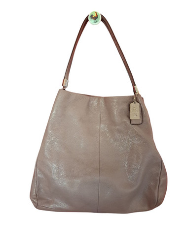 Coach Madison Phoebe 26224 Gray Lavender Excellent Condition - Picture 1 of 8