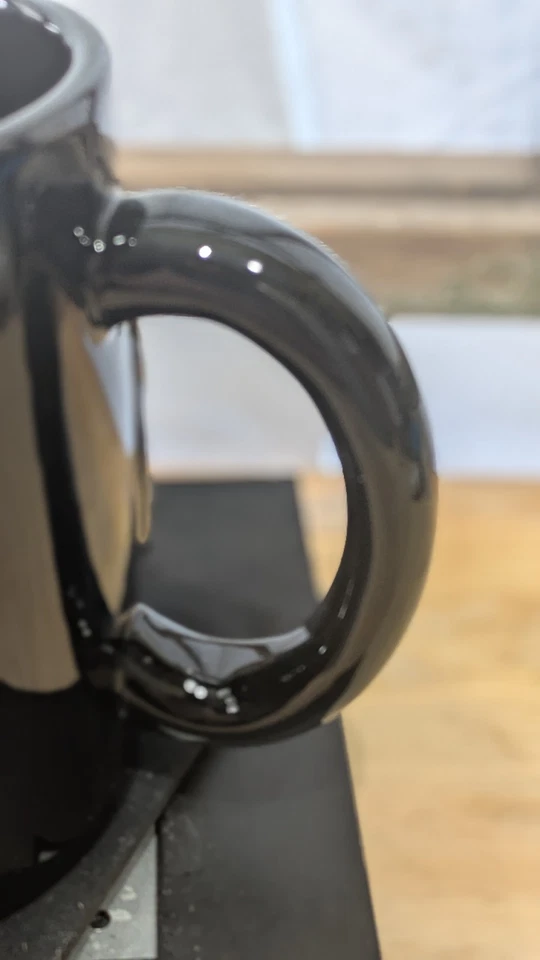 Halloween Skeleton Hand Mug With Handle Black White Ceramic Skeleton Hand Mug... - Image 3 of 4