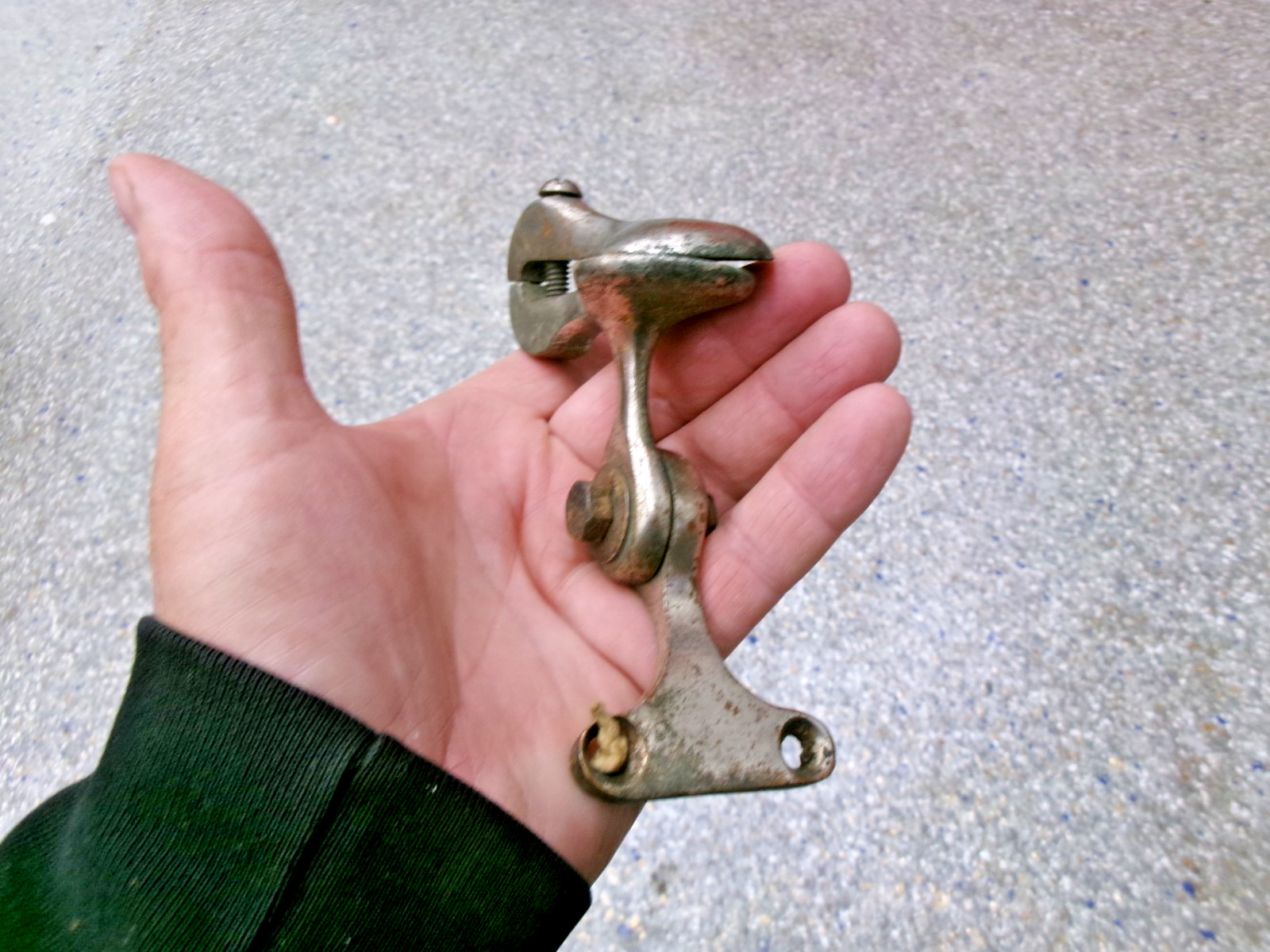 1920s 1930s Cadillac Packard Rolls Royce Wing Window Clamp