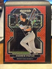 2022 Panini Prizm Draft Picks Andrew Pintar #PDP138 RED MOJO PRIZM