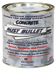 Rust Bullet for Concrete, Super-Tough Protective Floor Coating, Enhances