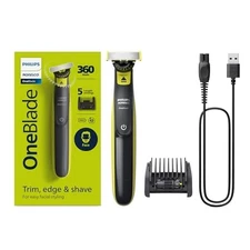 Philips Norelco OneBlade 360 Face Electric Beard Trimmer QP2724/90