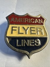 VINTAGE American Flyer Lines Collectible Detailed Rare Belt Buckle
