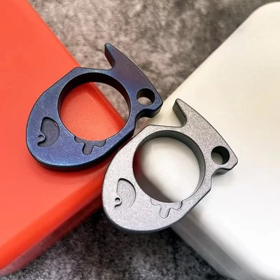 EDC Titanlegierung, Mehrzweckwerkzeuge, Verteidigungsfensterbrecher - Bild 1 von 4