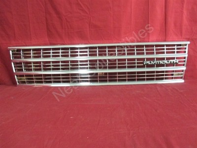 NOS OEM Plymouth Voyager Chrome Grille 1991 - 95 