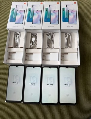4 XIAOMI Redmi 9A Granite Grey 2GB RAM 32GB ROM Gut Erhalten Smartphone