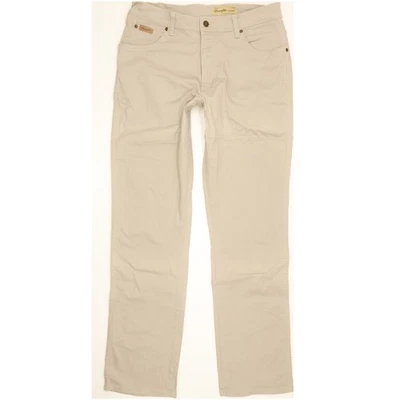 Wrangler Texas Homme Beige Straight Regular Stretch Jeans W34 L33 (110322) - Photo 1/4
