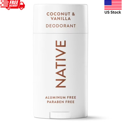 Native Deodorant Aluminum Free - Coconut & Vanilla - 2.65 oz - NEW