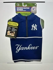 Pets First Soothing Solution Dog Vest, Large (20”-24”) NY Yankees