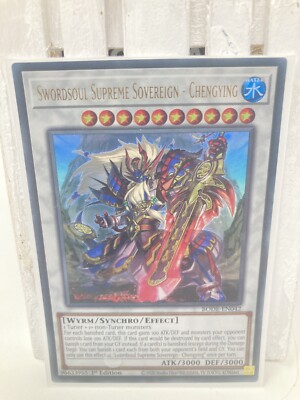 Yugioh Swordsoul Supreme Sovereign - Chengying	BODE-EN042	1st Edition Ultra Rare