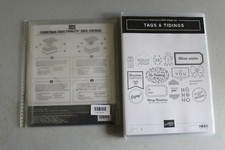 Stampin' Up Tidings Tags Stamp Set Christmas Tags Thinlits NEW Bundle
