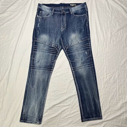 Southpole Skinny Jeans Mens 38x32 Denim Flex Distressed Casual Pockets Moto