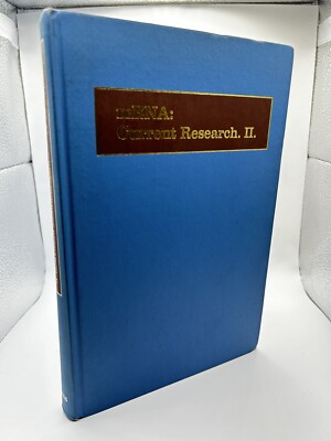 mRNA: current research V2 MSS Information Corp, 1972